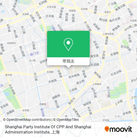 Shanghai Party Institute Of CPP And Shanghai Administration Institute地图