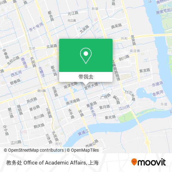 教务处 Office of Academic Affairs地图