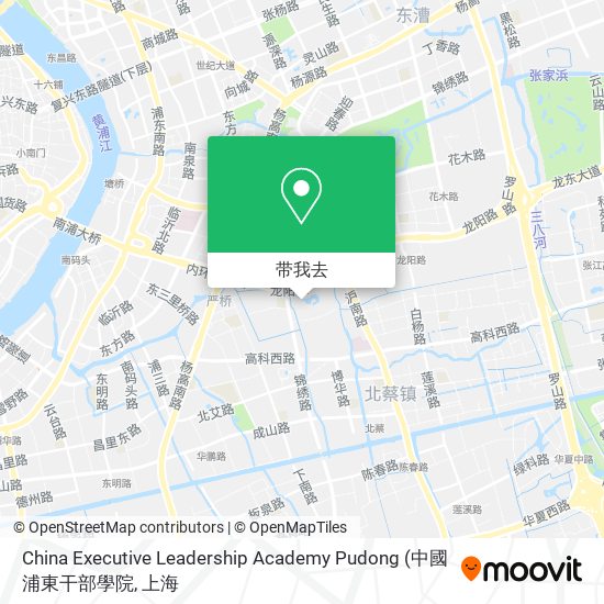 China Executive Leadership Academy Pudong地图