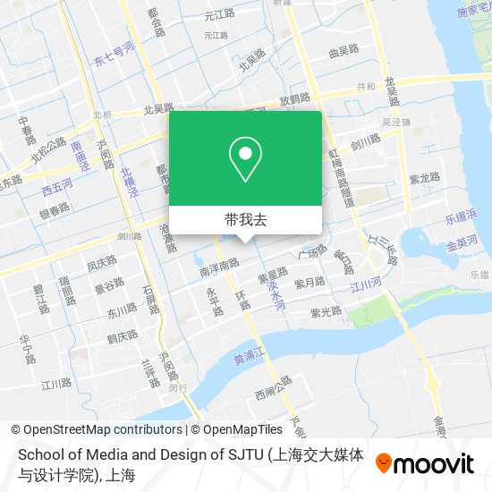 School of Media and Design of SJTU (上海交大媒体与设计学院)地图
