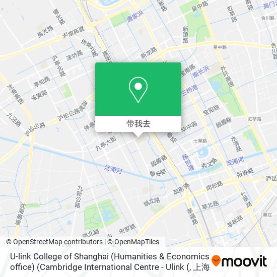 U-link College of Shanghai (Humanities & Economics office) (Cambridge International Centre - Ulink (地图