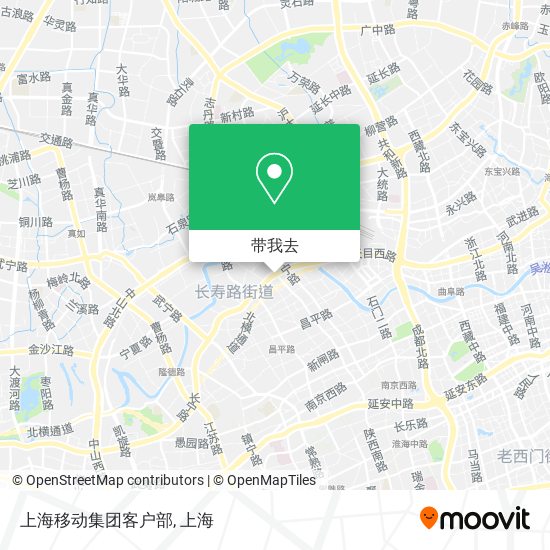 上海移动集团客户部地图