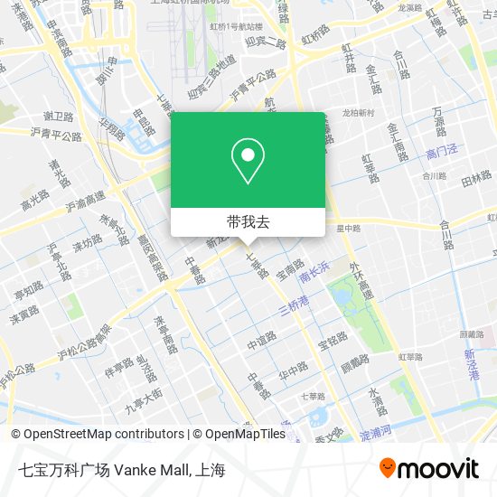 七宝万科广场 Vanke Mall地图