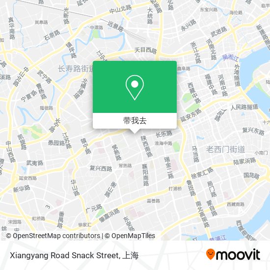 Xiangyang Road Snack Street地图
