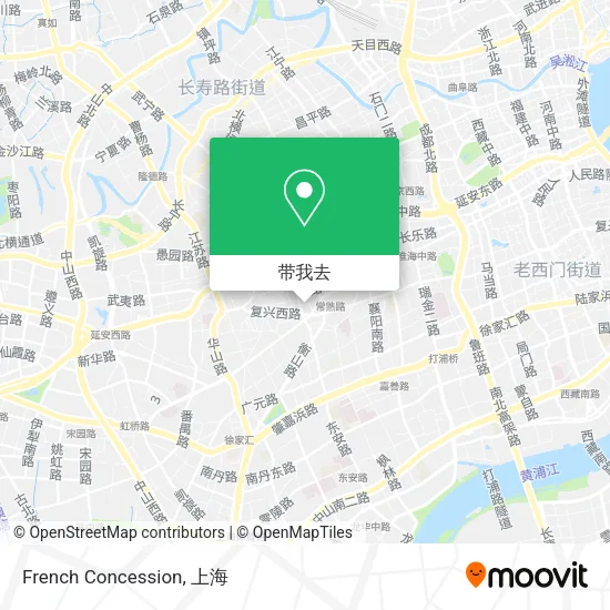 French Concession地图