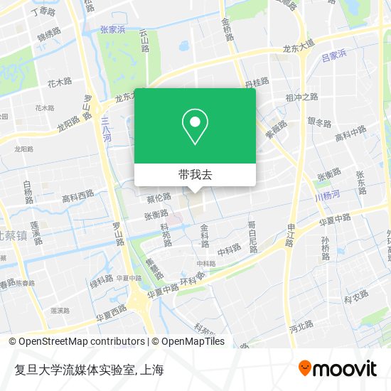 复旦大学流媒体实验室地图