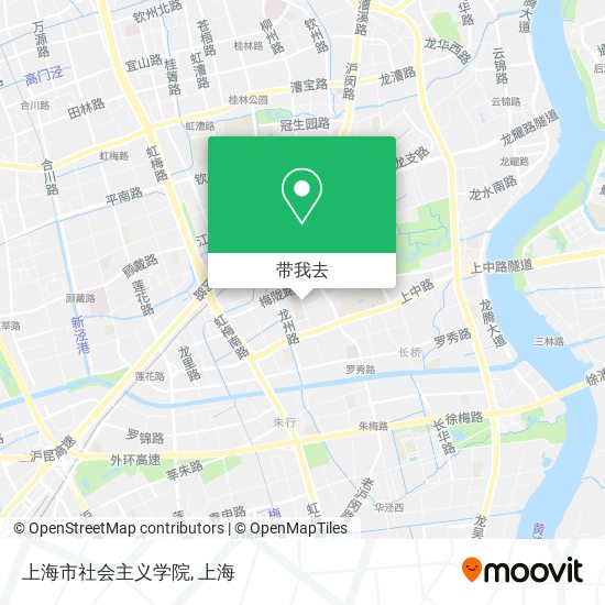 上海市社会主义学院地图