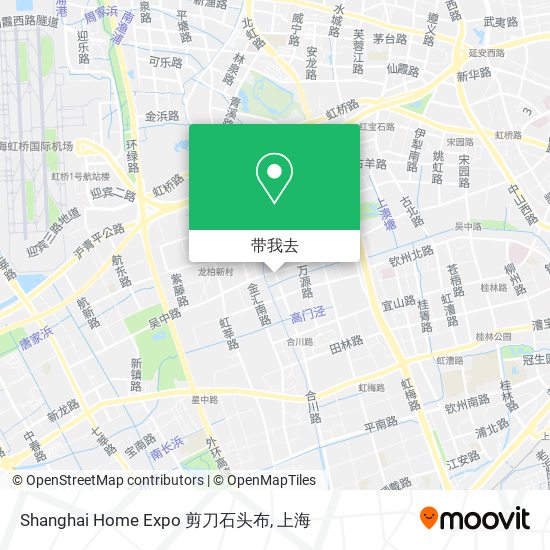 Shanghai Home Expo 剪刀石头布地图