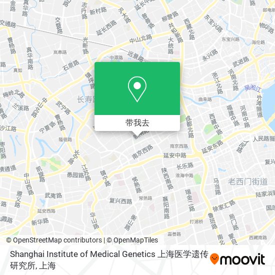 Shanghai Institute of Medical Genetics 上海医学遗传研究所地图