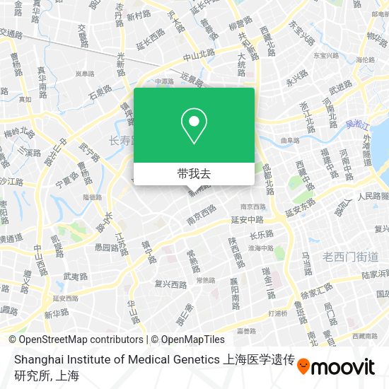 Shanghai Institute of Medical Genetics 上海医学遗传研究所地图