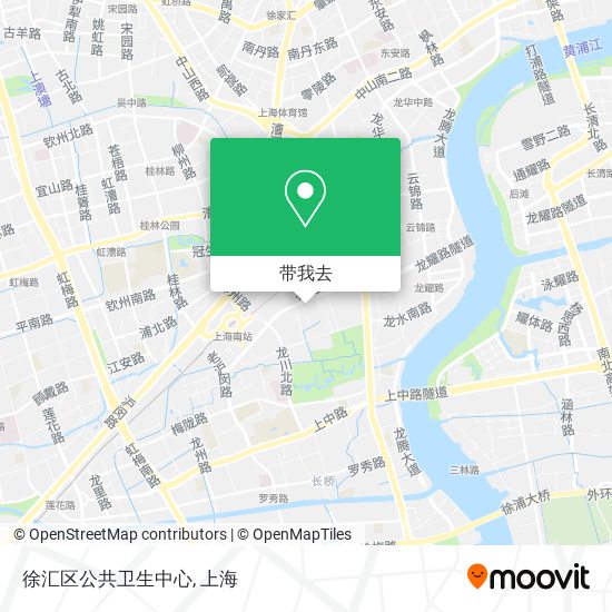 徐汇区公共卫生中心地图
