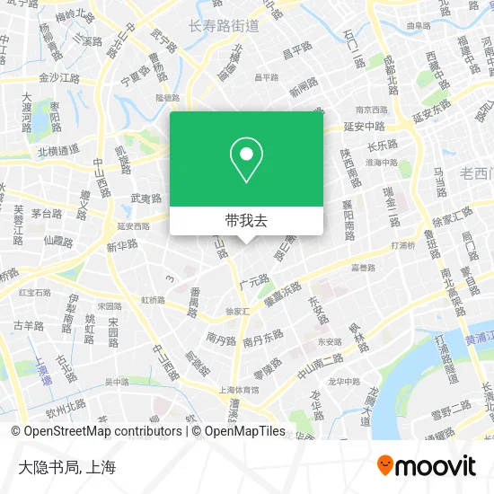 大隐书局地图