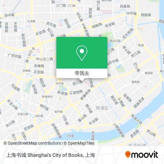 上海书城 Shanghai's City of Books地图