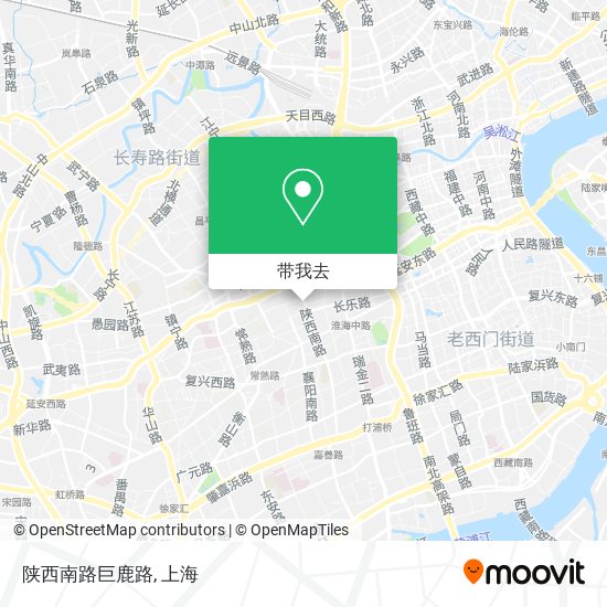 陕西南路巨鹿路地图