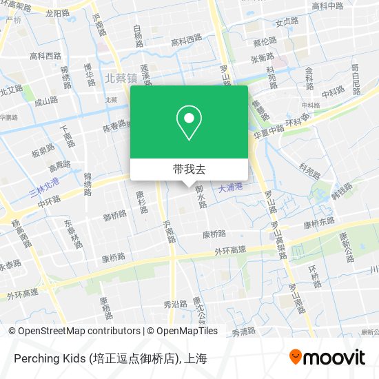 Perching Kids (培正逗点御桥店)地图