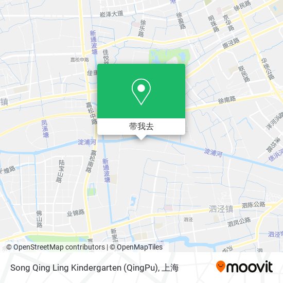 Song Qing Ling Kindergarten (QingPu)地图