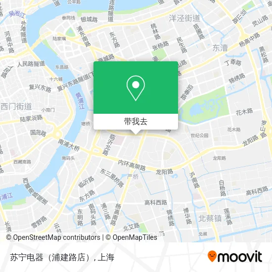 苏宁电器（浦建路店）地图