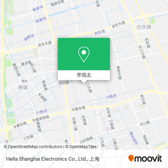 Hella Shanghai Electronics Co., Ltd.地图