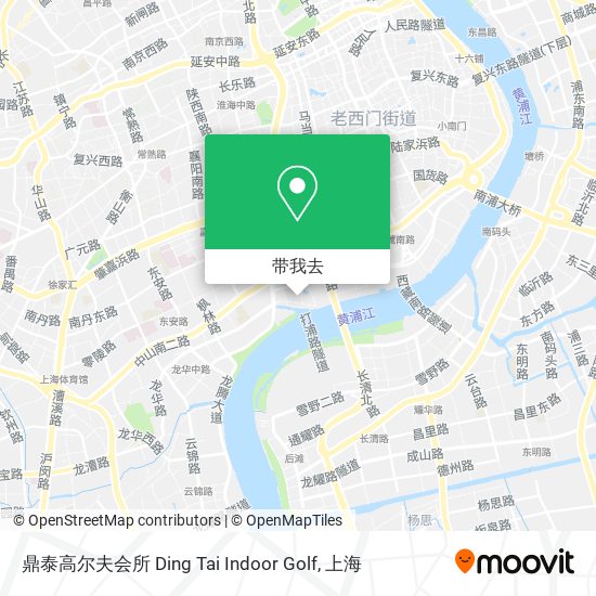 鼎泰高尔夫会所 Ding Tai Indoor Golf地图