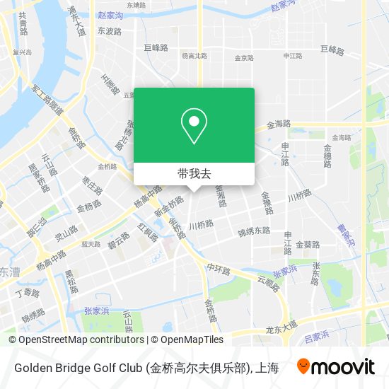 Golden Bridge Golf Club (金桥高尔夫俱乐部)地图