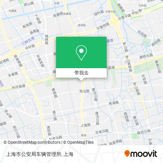 上海市公安局车辆管理所地图