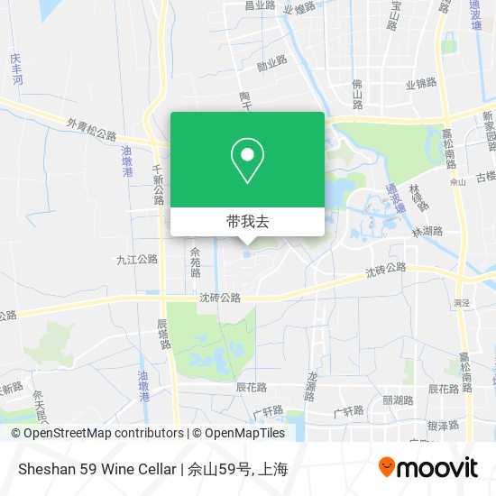 Sheshan 59 Wine Cellar | 佘山59号地图