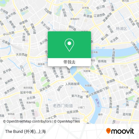 The Bund (外滩)地图