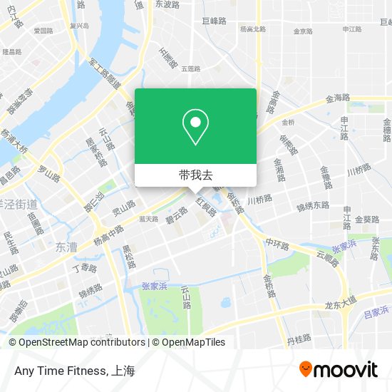 Any Time Fitness地图