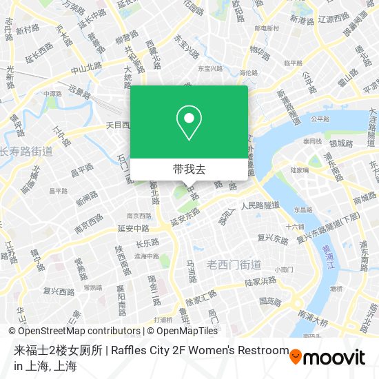 来福士2楼女厕所 | Raffles City 2F Women's Restroom in 上海地图