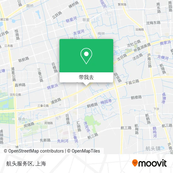 航头服务区地图