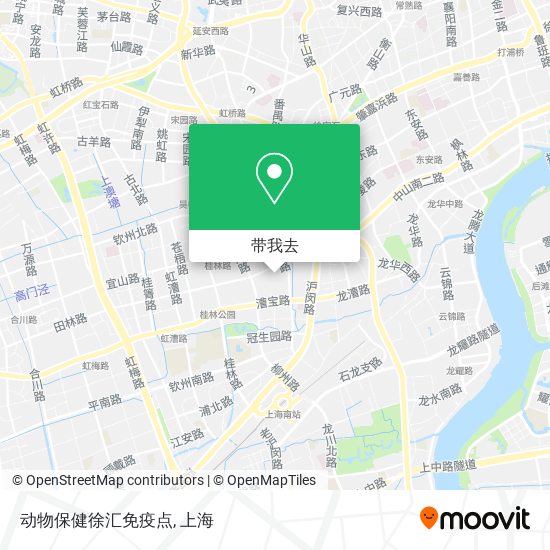 动物保健徐汇免疫点地图