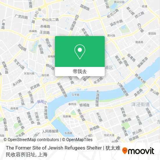 The Former Site of Jewish Refugees Shelter | 犹太难民收容所旧址地图