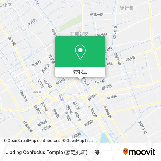 Jiading Confucius Temple (嘉定孔庙)地图