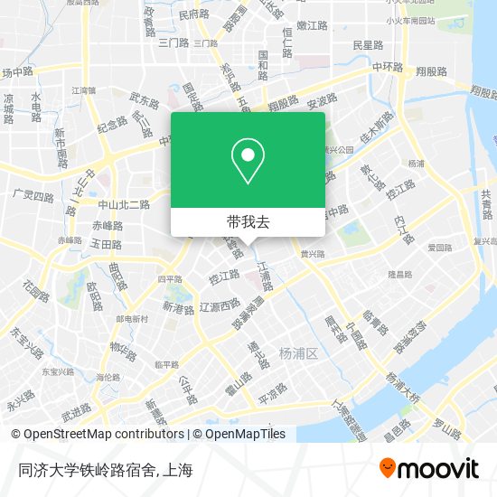 同济大学铁岭路宿舍地图