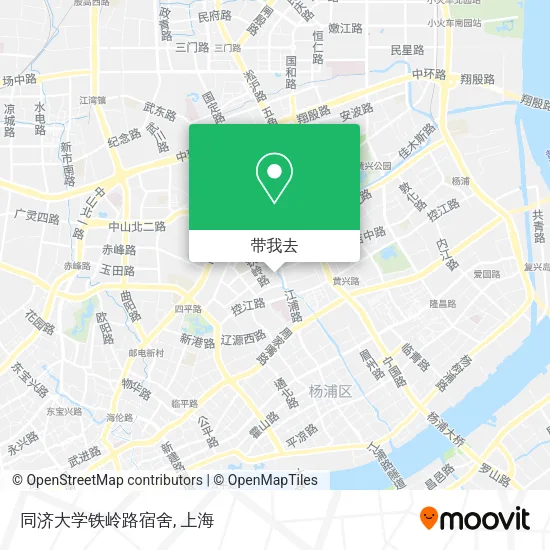 同济大学铁岭路宿舍地图