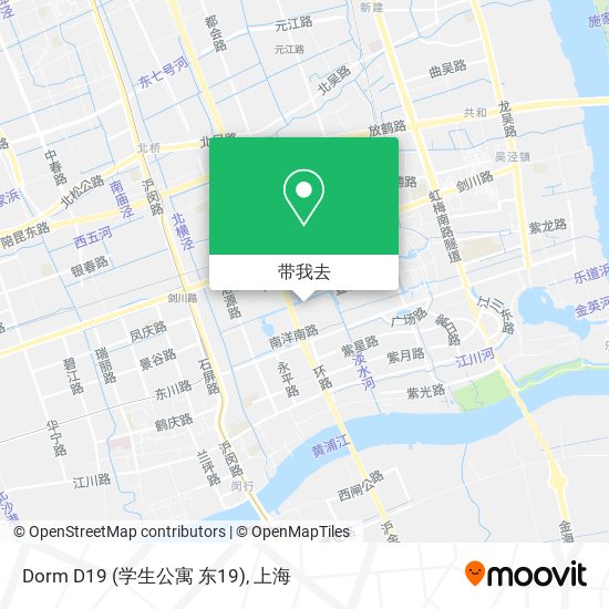 Dorm D19 (学生公寓 东19)地图