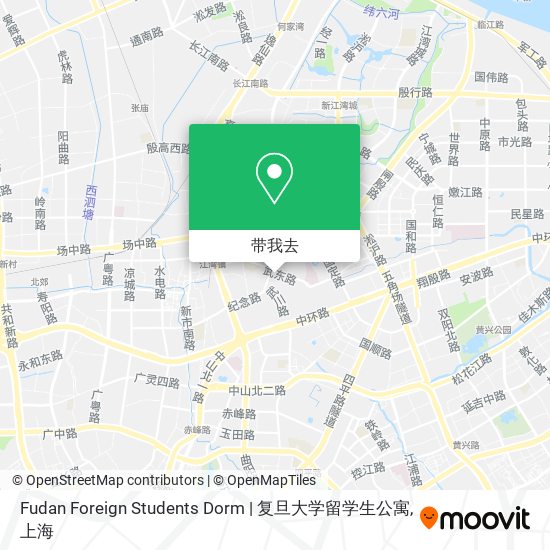 Fudan Foreign Students Dorm | 复旦大学留学生公寓地图