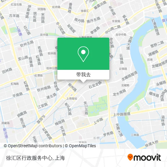 徐汇区行政服务中心地图