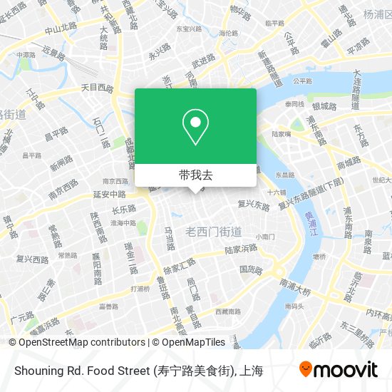 Shouning Rd. Food Street (寿宁路美食街)地图