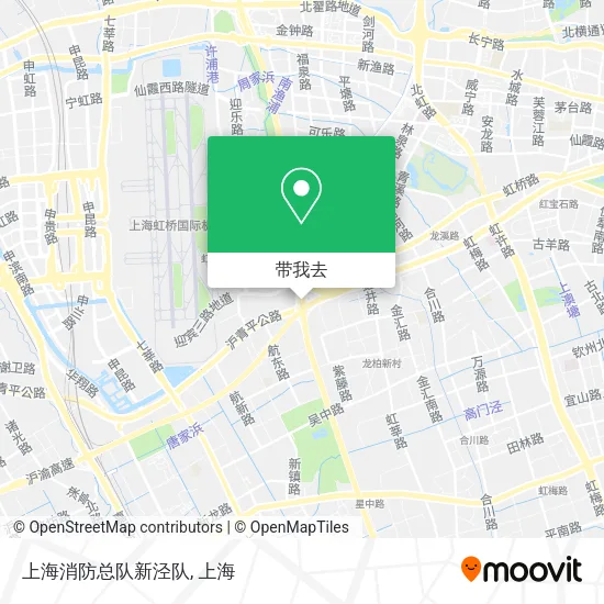 上海消防总队新泾队地图