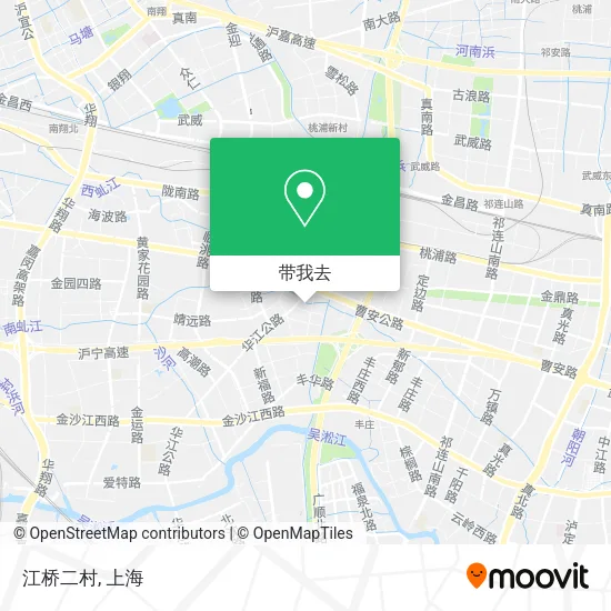 江桥二村地图
