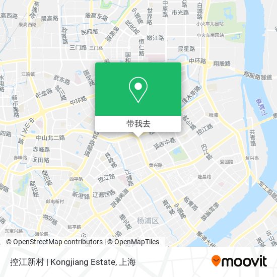 控江新村 | Kongjiang Estate地图