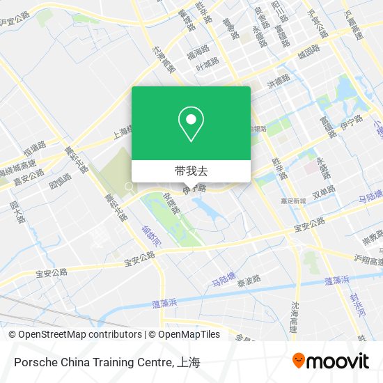 Porsche China Training Centre地图