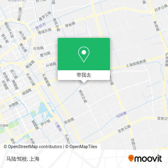 马陆驾校地图