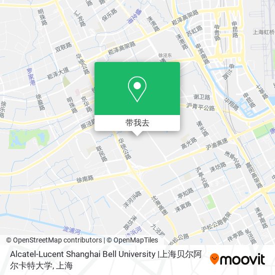 Alcatel-Lucent Shanghai Bell University |上海贝尔阿尔卡特大学地图