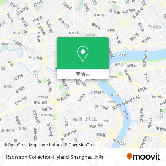 Radisson-Collection-Hyland-Shanghai地图