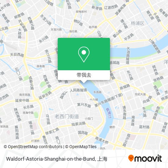 Waldorf-Astoria-Shanghai-on-the-Bund地图