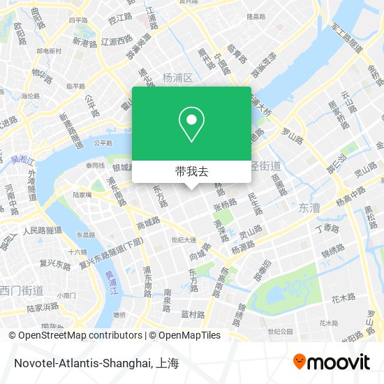 Novotel-Atlantis-Shanghai地图