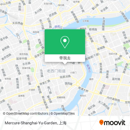 Mercure-Shanghai-Yu-Garden地图