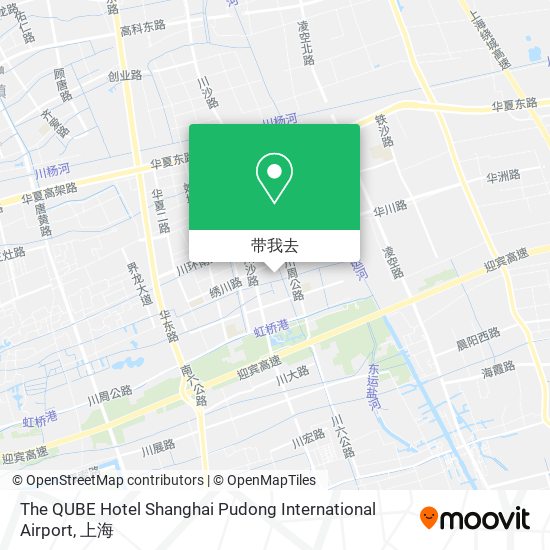 The QUBE Hotel Shanghai Pudong International Airport地图